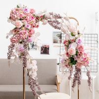 Декоративные цветы венки свадебные цветочные композиции логотип цветочная арка