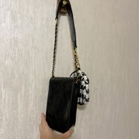 Party gifts fashion women black Cosmetic bag coin purse mobi...