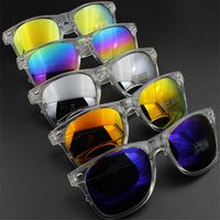 Zxwlyxgx Herren Mode polarisierte Sonnenbrille Spiegel Sonnenbrille Quadratische Brille Brillen Accessoires für Männer weiblich