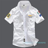 Mens T Summer Polo Shirt USA American Flag Polos Men Long Sleeve Sport Polo Man Coat Drop Rh9258P