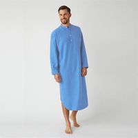 Men&#039;s T-Shirts Men Muslim Gowns Jubba Thobe Arabic Islamic Clothing Middle East Arab Abaya Dubai Long Robes Traditional Kafta285O