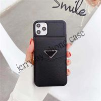 triangle pr luxury design 4 card pocket wallet stand case for iphone 11 12 pro max 7 8 plus xs xr xs max se cover phone accessorie277V