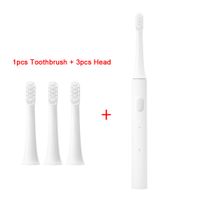 Xiaomi mijia t100 escova de dentes elétrica sonora ultrassônica escova de dentes automática USB pincel de dente inteligente adulto recarregável