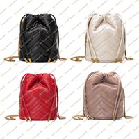 Ladies Fashion Casual Designe Luxury Mini Bucket Bag Crossbody Shoulder Bag TOTE Borsa a tracolla Borse di alta qualità TOP 5A Pelle bovina 575163 Borsa a tracolla