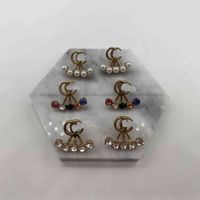 80% Off Jewelry Outlet Online multi Earrings women's pair diamond flash earrings Clearance Sale