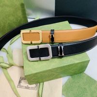 Designer Genuine Leather Belt For Women And Men High Quality 3.0cm Width  With Y Buckle Waistband Cintura Ceintures With Box From Fashionbelt88, $7