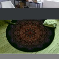 Halılar Bohem Halı Meydanı Kıvrımlı Alan Zemin Mat 3D Halı Kayan Yemek Odası Yaşayan Yumuşak Yatak Odası 07Carpets Halopscarpets