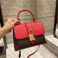 Locky BB Umh￤ngetasche Leder Handtasche Crossbody Taschen Luxus Brand Messenger Tasche M44322