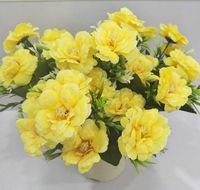 Dekorative Blumen Kränze künstliches Grundstück falsch in Vase Fleur Atificiel 100pcsdecorativ