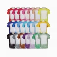 Süblimasyon T Gömlek Giyim Renkli Küçük Medim Büyük Boy Özelleştirilmiş DIY B1