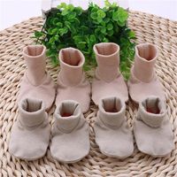 1 Pair Baby Socks 100% Colored Cotton Newborn Boys Girls Foo...