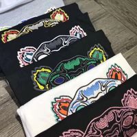 21ss Designer T Shirts Chest Letter Laminated Embroidery Sho...