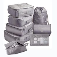 Bolsas de almacenamiento Cubos de empaquetado Organizadores de equipaje Durable Madera de maleta Poldes de compresión Impermeable esencial de viajes Bagsstorage
