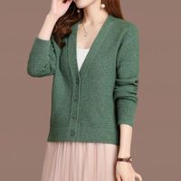 Malhas femininas tees moda moda sweater sweater sweater sweater primavera e outono estilo coreano manga longa top top casual single basted malha