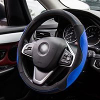 Steering Wheel Covers Car Cover PU Leather Universal Interio...