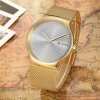 CURREN Black Rose Gold Pointer Business Relogio Masculino Luxury Analog Sports Wristwatch Brand Quartz Business Watch Men 8256335j
