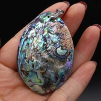 Charms Natural Abalone Shell Pendant For DIY Jewelry Making ...