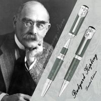 Escritor Giftpen Pen Rudyard Kipling Edição Limitada Signature M Roller Ball Pen Escritório Escola de Papelaria Escrevendo Smooth Luxury Design