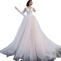Hochzeitskleid 2022 Neue sexy koreanische Schultern Slim Spitze hoher Taille Großhandel großer Größe Frühling und Sommer