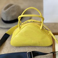 Грациозные роскоши желтые дизайнеры пакеты с плечами специальные сумки сумки сумочка
