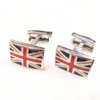 men cufflinks high quality England flag cufflinks garments accessory 2 pcs one lot 282j