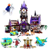 10432 10430 Scoobyed Mystery Machine Mansion Bus Building Block Block Bricks Toys Christmas Child Gift Toy 75904 75902 G220414