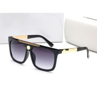 Designer Sonnenbrille Herren polarisierte Sonnenbrille Rechteck Adumbral Fashion Classic Woman's Brille 4 Farben hohe Qualität
