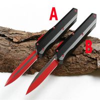 BM A3 Double Action Automatic Knife EDC Carried With Pocket Hiking Survival Auto Knives Bench 3300 A07 UT85 Combat Dragon Italian 289l