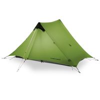 Version FLAMES CREED LanShan 2 Person Oudoor Ultralight Camping Tent 3 Season Professional 15D Silnylon Rodless 220627