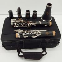 New MFC Professional Bb Clarinet E12F Bakelite Clarinets Nickel Silver Key Musical Instruments Case Mouthpiece Reeds