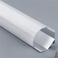 LED light bar High Quality Hot Selling Aluminium Profile Suspended Ceiling Edge LED Strip Clear & Opal Diffuser Lense