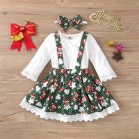 Clothing Sets Baby Girl 3 Pieces Suit Long Sleeve Round Neck...