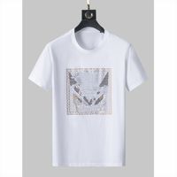 2022 Mode Herren T-Shirts Designer T-Shirt Summer Casual Slim Hals Cotton T-Shirt Polo Code M-2xl