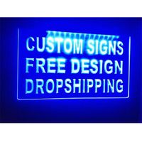 Custom Ihr eigenes Design LED-Glaslicht Neon Schilder maßgeschneiderte erstaunliche unglaubliche exzellente Arbeitskunsthandwerk 165n