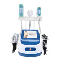 360 Máquinas de adelgazamiento de la crioterapia 7 en 1 Cultura de cavitación 40k RF Cryolipolysis Mini Cryo Lipo Láser Vacuum Cara Freeze Máquina de belleza de la celulitis para uso de spa