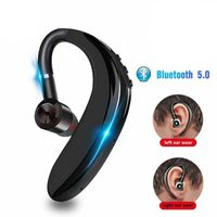 Kablosuz Bluetooth kulaklıklar, tüm akıllı cep telefonu için mikrofonlu kulak içi evrensel eller, eller serbest spor kulaklıklar kulaklık