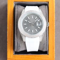 Montre de Luxe Mens assista a relógios mecânicos automáticos 40mm Diamante Belief à prova d'água Business Wristwatches Presente