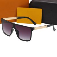 Негабаритные солнцезащитные очки для мужчины женщины классическая квадратная сиамская роскошные солнцезащитные очки UV400 защита