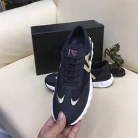 Luxurious Men Soft Bottoms Dress Shoes Running Sneakers Elastic Band Low Top Black Grey Leather Designer Lightweight Comfy Fitness Run Walk Casual Trainers EU 38-45