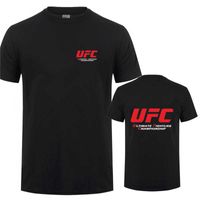Мужская футболка с коротким рукавом UFC Круглая шея. Пуловые нижние дни