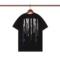 2022 Yeni Erkek Kadın Tasarımcı T Shirt Baskı Moda Man T-Shirt En Kaliteli Pamuklu Sıradan Tees Kısa Kollu Lüks Hip Hop Sokak Giyim Tshirts