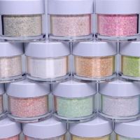 Nail Art Kits Mix Glitter- 3 IN Colors Nail Decor Accessories...