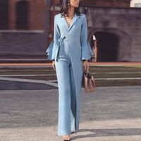 Long Sleeve Formal Jumpsuit 