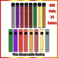 Puff 800 descartáveis ​​cigarros eletrônicos de cigarros eletrônicos de caneta Vape 800 Puffs Starter Kit Disposabe Vaporizer