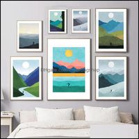 Paintings Arts Crafts Gifts Home Garden Ski Surf Hiking Cycling Climbing Fishing Wall Art Canvas Painting Nordic Posters And Prints Pictu