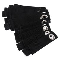 Matte Black Aluminum Foil Reusable Snap Lock Bags With Hang Hole