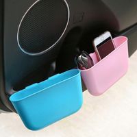 Car Organizer Storage Box Phone Garbage Glasses Holder Interior Accessories Sundries Auto Door Side Hanging Pocket Trash Bin
