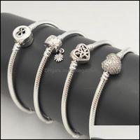 Charm Bracelets Moments Bracelet Heart Clasp Snake Chain For...
