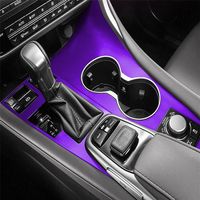 For Lexus RX300 2016-2018 Interior Central Control Panel Door Handle 3D 5D Carbon Fiber Stickers Decals Car styling Accessorie219P