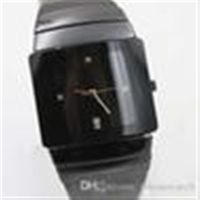 Excellent Design 31MM Man Wristwatch Square Black Dial Ceramic Mens Watches Quartz High-tech Materials Men Watch352m